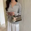 Bolsa de Lona e Couro de Luxo Leve para Mulheres, Nova Moda 2026 Versátil Bolsa de Ombro Transversal, Bolsa Tote Cesta para o Dia a Dia