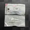 Aguja Integrada de Tornillo Completamente Desechable Transparente Genuina Aguja Única Aguja Romo Máquina Xia Meng Boca Espiral Pieza de Aguja para Bordado a Máquina Integrada