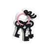 Caneca de Chá Coelho Desenho Animado Sapatos com Furos Charms para Sapatos Castelo de Princesa Decorações para Sapatos de Borracha Macia PVC Acessórios para Bolsa de Praia Transfronteiriço