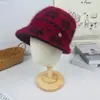 Gorro de Lana de Invierno para Mujer, Madre, Gorro de Punto Cálido y Engrosado para Personas Mayores, de Mediana Edad y Mayores, Forro de Lana de Pelo de Conejo, Moderno y Casual