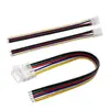 Conector Hebilla Sin Soldadura Cob 2P 8mm 10mm Tira de Luz Suave Monocolor Línea de Conexión Hebilla de Cristal Esquina en Forma de L