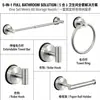 Porta Toallas de Acero Inoxidable de Primera Calidad con Ventosa, Barra Telescópica sin Taladro, Anillo para Toallas de Baño, Soporte para Papel de Cocina, Gancho con Ventosa