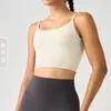Sujetador Deportivo de Mujer con Forma de U y Tirantes Finos, Hermoso Diseño de Espalda, Sin Costuras y Cómodo para Yoga, Fitness y Pilates