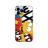 Capa de celular de desenho animado Simpsons para iPhone 15