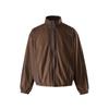 Ropa para Hombre North Boundary Marca de Tendencia Estilo Americano Otoño 2025 Nueva Chaqueta Retro con Parches de Cuello Alto Abrigo Holgado de Trabajo para Hombre