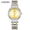 Reloj de cuarzo marca Longbo, venta directa del fabricante, reloj casual simple, reloj de pareja impermeable