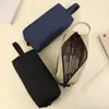 Estuche de gran capacidad transfronterizo al por mayor color sólido papelería estudiantil almacenamiento estuche para lápices estudiante simple bolsa de papelería de tela Oxford