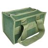Bolso de mano de lona encriptada extra gruesa con tapa, bolsa de herramientas, bolsa de lona para herramientas, bolsa de almacenamiento para exteriores, herrajes