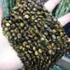 Piedras semipreciosas naturales, cuentas irregulares de 5-7 mm, cuentas sueltas amorfas, accesorios de joyería para collares y pulseras.