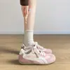 Zapatillas de entrenamiento blancas alemanas súper atractivas y versátiles para mujer 2026 nuevo otoño zapatillas deportivas casuales zapatillas de skate para estudiantes de fondo plano zapatillas Forrest Gump