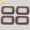 Adecuado para Krypton 23 ZEEKR X panel de interruptor de puerta interior lentejuela moldura de parachoques lateral de puerta accesorios