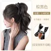Peluca Coleta Trenzada Cabello Artificial Femenino Clip de Moño Coleta Rizada Cabello Natural Aumento Estilo Mismo que Celebridad de Internet Peluca de Coleta