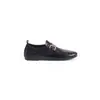Versión de Piel de Vaca ~3cm Tacón Oculto Punta Redonda Mocasines Planos Británicos Perezosos para Mujer Zapatos Pequeños de Cuero para la Escuela