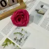 Cabezas de Flores de Rosa Redondas Artificiales Nuevas, Flores para Coronas, Guirnaldas de Flores, Arreglos de Pared de Flores, Decoraciones para Salones de Bodas, Centros de Mesa con Flores de Rosa
