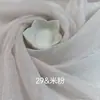Tecido de Organza Macio Brilhante Semelhante ao Céu Estrelado, Tecido de Designer para Vestido Respirável com Proteção Solar