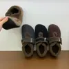 Novedad Otoño e Invierno 2026 Estilo Retro Zapatos Birkenstock de Felpa Gruesa para Aumentar la Altura Versátiles Slip-On Calientes Zapatos Peludos de Cobertura Total para Mujer