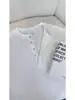 Estilo Old Money Camisa Henley Manga Curta Masculina Verão Nova Solta Texturizada Camiseta Decote V Versátil Meia Manga