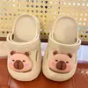 Pantuflas de EVA para bebés niños y niñas, sandalias de verano antideslizantes para bebés y niños pequeños, pantuflas cerradas para niños para interiores y baño