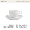 Conjunto de Xícara de Café Estilo Europeu Xícara de Flores Cerâmica Xícara de Chá da Tarde Alto Valor Aparente Doméstico Xícara e Pires para Café Espresso Italiano