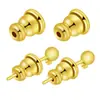 Tapón de Cierre para Pendiente, Tapón de Pendiente Pagoda Anticaída, Tapón de Soporte Antideslizante para Oreja, Tapón de Oreja Elegante, Accesorios Elevadores de Margarita Antipinchazos