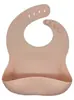 Estilo Ins Babero para Bebé de Grado Alimenticio Impermeable Babero de Silicona para Niños Bolsillo para Comida de Bebé Bolsillo Estéreo para Comida Toalla Antideslizante