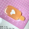 Accesorios de resina de paleta luminosa hechos a mano creativos pegamento de crema DIY pasador funda de teléfono móvil decoración de pegatina de refrigerador material