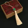 8cm Pingente Tassel de Sementes de Cabacinha Artesanal Acessórios para Joias DIY Estilo Antigo Acessórios Pingentes Hanfu Atacado