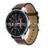 Adecuado para Samsung galaxy watch 46/42mm correa blanca puntiaguda correa de muñeca correa de cuero
