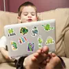 50 novos adesivos de sapo de desenho animado, adesivos de grafite frescos para computador de bicicleta, adesivos para laptop, adesivos para carro elétrico adesivos
