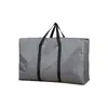 Bolsa Gruesa de Tela Oxford para Almacenamiento de Ropa, Saco Ajustable a Prueba de Humedad para Edredón, Bolsa Grande Tejida, Bolsa de Viaje para Empacar y Mudanza