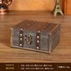 Caja de madera retro china de 8cm caja de embalaje de joyería retro caja de madera antigua clásica china caja pequeña al por mayor