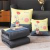 Colcha de almohada engrosada de doble uso para invierno dos en uno plegable cojín para coche almohada para siesta de oficina venta al por mayor