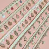 Popular Estilo Étnico Borla Concha Renda Acessórios Renda Cortina Decoração de Roupas Feito à Mão DIY Joias