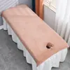 Funda para cama de masaje de salón de belleza, funda de almohada, funda de reposacabezas, colcha, toalla facial, toalla engrosada para usar en la cama