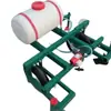 Máquina autopropelida de pulverização e cobertura morta, máquina tudo-em-um a gasolina para cobertura morta e pulverização, equipamento para cobrir canteiros de hortaliças e plantas medicinais