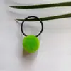 Goma de Pelo de Pompones Coloridos Estilo Coreano Alta Elasticidad Cuerda Redonda para el Cabello Accesorios para el Cabello Dulces y Frescos Goma de Pelo