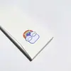 Venta Directa de Fábrica Ecológico Sin Plástico Colorido Papel de Escritura Etiqueta Cuaderno Grande Extraíble Dibujos Animados Lindas Pegatinas