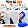 KineShineX Removedor de Manchas de Cimento em Tinta de Carro 100ML, um limpador em spray para remover resíduos de tinta de carrocerias de automóveis