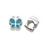 Accesorios de Joyería Goteo de Aceite Forma de Mariposa Aleación Cuentas de Agujero Grande DIY Pulsera de Cuentas Accesorios de Cuentas Venta Caliente Transfronteriza