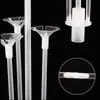 Suporte para Balões 19 Balões Chão Flutuante Árvore de Balões Haste Transparente Base de Injeção de Água Decoração de Cena Arranjo de Sala de Casamento
