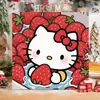 Pastel de Sushi Gourmet DIY Pintura al Óleo Digital Serie de Frutas y Animales Pintados a Mano Pintura Decorativa Acrílica Venta al por Mayor en Stock