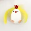 Ventas Directas de Fábrica de Huevos de Pollo de Plástico Simulación Hechos a Mano de 6 cm para Pascua Decoraciones de Pascua