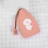 Bolsa de Llaves Extraíble con Dibujo de Corazón Girly Estilo K Creativa de Piel PU Funda Protectora para Llave de Coche Universal