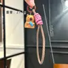 Pingente Criativo de Chaveiro Capivara, Pingente de Bolsa Coração Delicado, Decoração de Carro, Pequeno Presente para Melhor Amigo Atacado