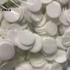 Almofadas Redondas de Algodão de Fibra Branca para Aromaterapia, Almofadas de Algodão Absorventes para Aromaterapia de Carro, Almofadas de Esponja de Fibra para Aromaterapia, Almofadas Difusoras de Fragrância