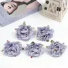 Flor de Peonía Rosa Simulada de Múltiples Capas Grande de 7 cm para Tocados DIY, Accesorios para el Cabello, Accesorios de Flor de Camelia de Seda, Accesorios para Ropa