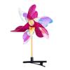 Lugar de venta caliente empujar lindo pasador de molino de viento estilo coreano accesorios para el cabello de niños tocado de molino de viento pequeño giratorio pasador para niña regalo