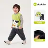 Celebrando el Día Nacional 1 Pieza 10% de descuento Colección de Conjuntos Conjunto Infantil Dudu Sudadera y Pantalones de Otoño para Niños