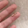 Pendientes de caramelo de plata de ley s925 para mujer, estilo japonés, simples, mini, exquisitos, modernos, versátiles, diseño de nicho, pendientes hipoalergénicos