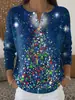 Sudadera de Punto con Cuello en V, Botones y Mangas Largas, Estilo Nuevo Transfronterizo, Otoño e Invierno, Suéter con Estampado de Moda Personalizado para Mujer